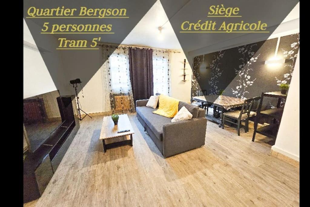 Le Bergson 3 Chambres Stationnement Gratuit Сент Етиен Екстериор снимка